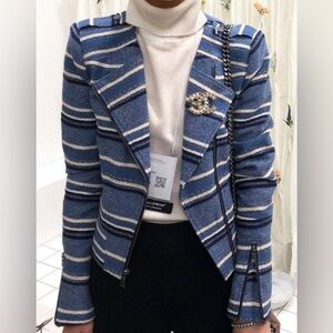 BCBG Stripe Jacket